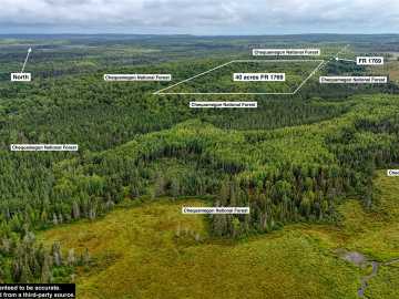 Cable, WI: 40 acres on FR 1769 