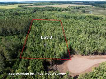 Trego, WI: Lot 8 Little Mackey Dr